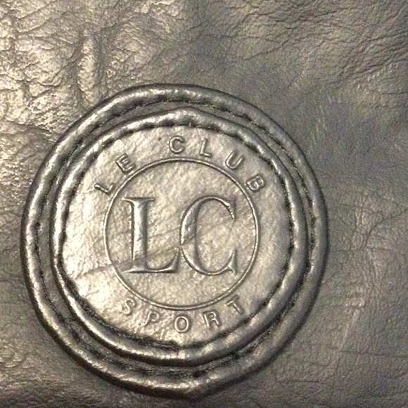 LC Le Club Sport black faux leather bag - Picture 14 of 15